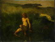 Jean-Franc Millet, The bather